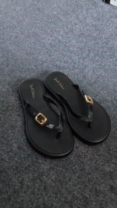 Sandal Flat Jelly Jepit Wanita Youth Balance Motif Gesper 1407-37