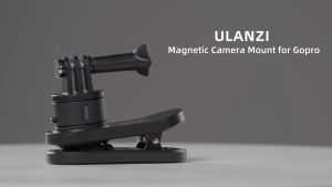 Ulanzi Go-Quick II Magnetic Backpack Bag Strap Clip Mount for GoPro Insta360 DJI Action Camera