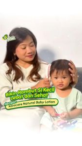 Konicare Natural Baby Hair Lotion 100ml Kandungan Kemiri Seledri Aloe Vera Chamomile Hypoallergenic