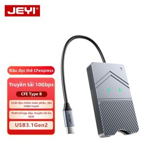 JEYI | Đầu Đọc Thẻ CFexpress Type-B USB 3.2 Gen 2 Tốc Độ 10Gbps
