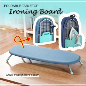 Table Top Foldable Ironing Board with Heat Resistant CoverPortable Compact & Space Saving