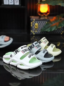 Cross Sandals Slipper Summer Shoes for Man Soft Bottom Sport Sandals Office Sandals Men