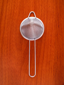 Fine 304 Stainless Steel Triangle Shaped Filter Ice Strainer Double Layered Beverage Filtering Screen Dual Purpose Mini Sieve