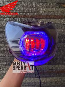 LAMPU DEPAN HONDA SPACY BILED BILLED PROJIE LED