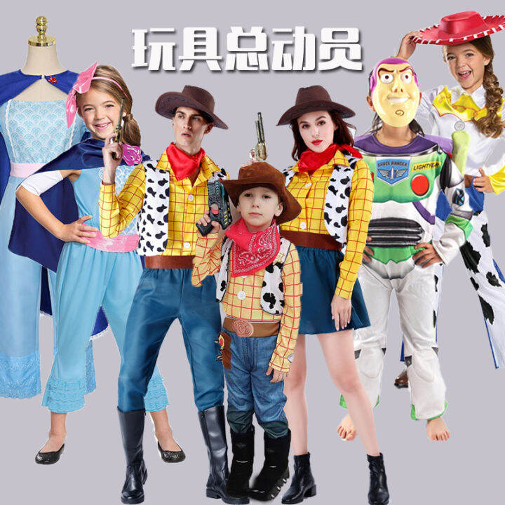 Halloween Costume Toy Story 4 Clothes Hu Di Police Shepherd Girl