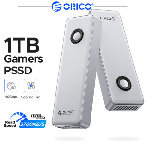 ORICO RGB Mobile Solid State Drive USB4 Gaming Portable SSD Rapid Loading Enhanced Gaming Experience Powerful Heat Dissipation RGB Gaming Ambient Light