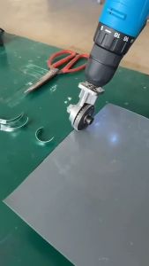 เครื่องตัดเพลทสว่านไฟฟ้า เหมาะสำหรับสว่านไฟฟ้า 12V-24V ราคาถูกต้อง โรเตอร์ความเร็วสูง Nibbler สำหรับตัดเหล็ก/อัลลอย/พลาสติก