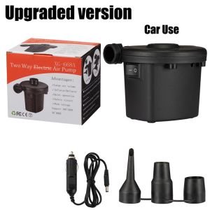 High Pressure Electric Air Pump Fast Inflation Deflation for Inflatable Boat Camping Blower Outdoor Portable Quick Inflator Pump