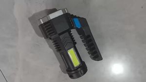 Outdoor 7LED Portable Searchlight Long Endurance Handheld Flashlight Emergency Patrol Lighting Lamp