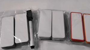 Color Stickers Whiteboard Magnetic Erasable Label Strips Refrigerator Magnet Card Name Tags Colored Dry Erase