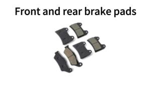Motorcycle Front Rear Brake Pads 800MT Accessories For CFMOTO 800MT 800NK CF800NK CF800MT CF 800 MT NK 700CL-X 700 CL-X