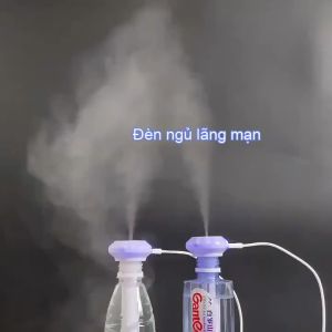 USB Humidifior LED Lamp Mist Maker For Home Car Portable Mini Humidifier Ultrasound Aroma Anion Diffuser Air Purifier