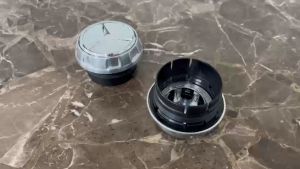 Logo chụp mâm ốp lazang bánh xe ô tô Mercedes và Maybach C-251-TMB - Chất liệu hợp kim nhôm và nhựa ABS cao cấp