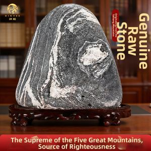 BINYUE | Natural Raw Stone Feng Shui Plaque Ornament