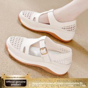 CUOYI | Adjustable Strap Hollow Breathable Slip-resistant Walking Sandals