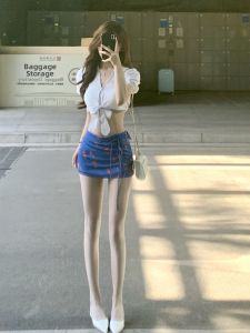 CHANGTONG | Stylish Printed Top and Skirt Set Summer