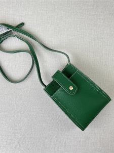 Full Cowhide Mini Versatile Womens Crossbody Phone Bag Korean Style Multifunctional Mobile Phone Pouch Youth Summer Fashion