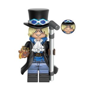 Infinite One Piece Building Blocks Toy Anime Assembly Figure Whitebeard Sorrento Plaything Collectible Model Toy for Adults