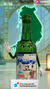Rượu Soju Gohyang - Nguyên bản - 12% VOL - 360ml