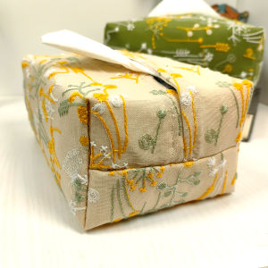 กล่องใส่ผ้าเช็ดหน้าผ้าฝ้ายแท้สองชั้นทอลายมือทำจากมือ กล่องใส่ผ้าเช็ดหน้าสำหรับห้องนั่งเล่นในบ้าน กล่องใส่ผ้าเช็ดหน้าแบบใช้แล้วทิ้ง