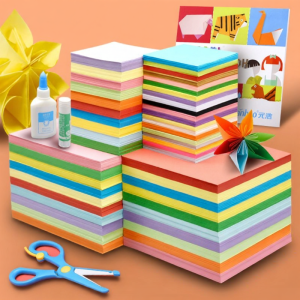 YUANHAO | Double-Sided Small & Large Square Colored Paper 15x15cm