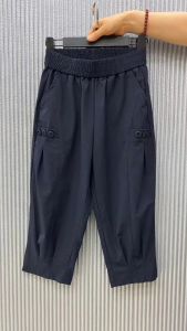 กางเกงทรงหลวมขากว้างเอวยางยืดสไตล์ฮาราจูกุสำหรับผู้หญิง กางเกงขายาวทรงลำลอง ทรงเข้ารูป ทรงสลิม ทรงขากระบอก ทรงเด็กชาย ทรงขากระบอก