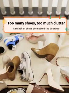 Steel Shoe Cabinet Dust-proof Moisture-proof Metal Shoe Cabinet Outdoor Shoe Rack Large Capacity