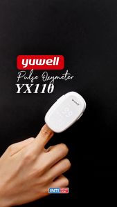 YUWELL - Pulse Oxymeter OLED + BLUETOOTH YX110 | Alat Saturasi Oksigen Bisa Connect Smartphone