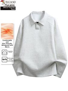 TUCANO | Mens Long Sleeve Polo Style Hoodie Spring Autumn