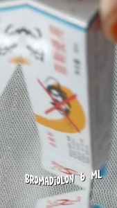 bromadiolon kemasan 6 ml racun tikus cair