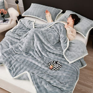 Flannel Office Nap And Sofa Cover Blanket