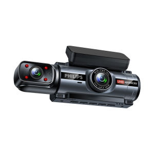 Philips | 4K HD 360 Degree Panoramic Inside Out Car Recorder Easy Installation