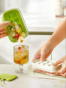 MODERN SWEETHOME | Mini Food-Grade Ice Tray Pressable