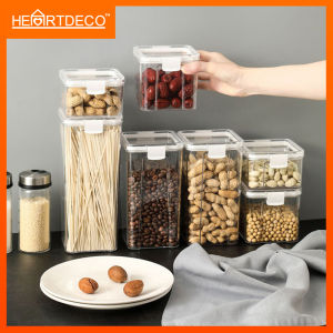 【Ready Stock】Air Tight Food Container Food Storage Snack Box Sealed Container Seasoning Bottle Jar Bekas Kedap Udara Bekas Makanan Stackable Food Storage Box Snack Box Sealed Container Refrigerator Fridge Kitchen Storage Box Bekas Kedap Udara