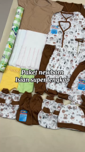 Paket perlengkapan baju bayi 48pcs Baju bayi baru lahir baju bayi celana bayi newborn gift set perlengkapan lahiran
