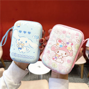 Charger Digital Cosmetics Bag Earphone Data Cable Cute Cartoon CCD Small Camera Portable Finishing Box Hard Box Female