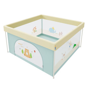M-Castle | Foldable Baby Safety Barrier and Crawl Pad Indoor Use