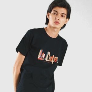 Lee Cooper T-shirt Crayon Black