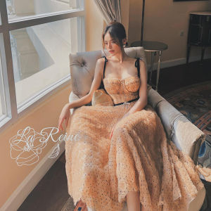 RYRYSTYLE Small Fashion Tall Slim Strap Long Dress 1305