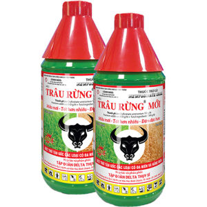 Trâu rừng mới của nhà BMC_Quản lý sạch các loại cỏ_ 1chai/ 900ml cho 800lit_1000lit. An toàn cho đất