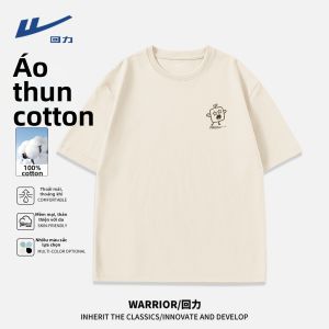 Warrior | Áo Thun Tay Ngắn Cotton Thoáng Khí