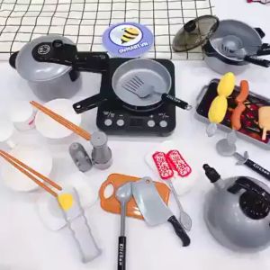 BỘ NẤU ĂN KITCHEN 36 món với các chi tiết Sz to cho bé thỏa sức vui chơi