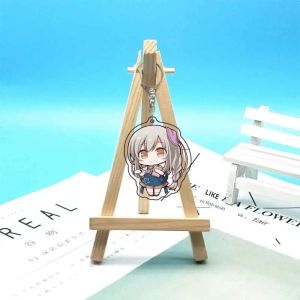Bandai | Bộ Móc Khóa Acrylic Anime 55MM - Nhân Vật Gia Sư Riêng: Allen Tina Howard Erie Walker Lydia Rinstar - Quà Tặng Dễ Thương Dành Cho Fan