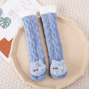 หนาขึ้น หลอดยาว เด็กทารก ถุงเท้ารองเข่า Pure ผ้าฝ้าย Coral ผ้าขนแกะ อุปกรณ์ป้องกันขาทารกแรกเกิด ฤดูใบไม้ร่วง ฤดูหนาว ถุงเท้าเด็กสูง เสื้อท่อนบน