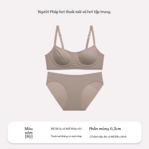 Áo Ngực Cúp Siêu Mỏng Dành Cho Nữ Nhật Bản Không Dây Ve Áo Quần Lót Không Dấu Vết Ngực Nhỏ Mô Phỏng Ngực Lớn Trẻ Trung Nữ Áo Ngực