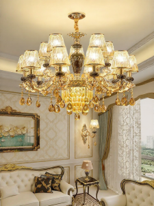 LAIDENG | Dustproof European Crystal Chandelier Lamp