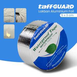 Lakban Anti Bocor Anti Air Aluminium Foil Butyl Waterproof Tape 5 cm x 3M