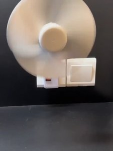 Mini Ceiling Fan with 360° Adjustable Head - For Bedroom Home Office & Small Spaces