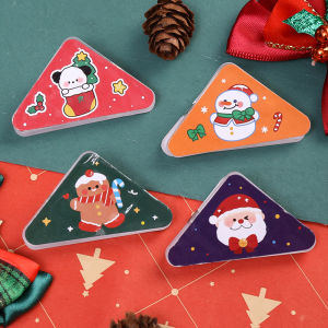 Christmas Paper Clip Triangle Corner Clips: Kawaii Page Holders & File Index Solutions
