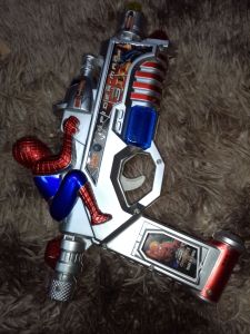 Interactive 3D Light & Sound Toy Gun for Kids 2 x 1.5V AA Plastic Ages 3 and Up Batteries Not Included